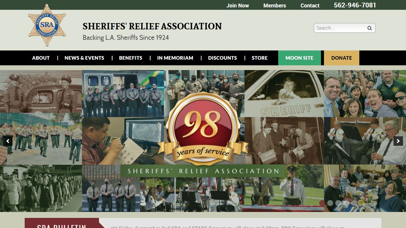 Sheriffs' Relief Association | Serving L.A. Sheriffs Since 1924